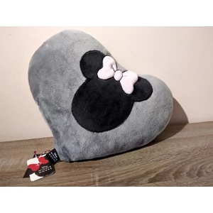 Poppy Hímzett Párna, Minnie Szürke