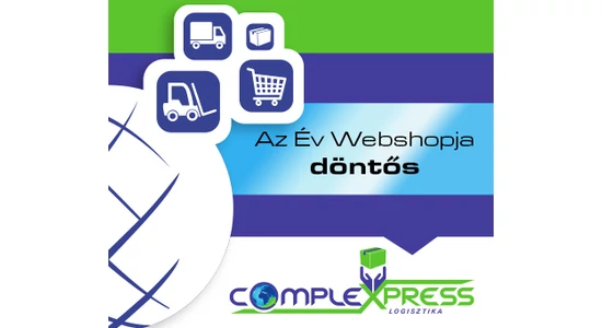 Év Webshopja 2018 Döntős helyezés!