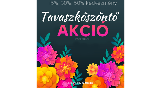 Tavaszköszöntő akció
