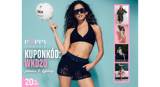 Puha textúrák, forró napok – válogass a nyári kedvenceinkből most 20% kedvezménnyel!