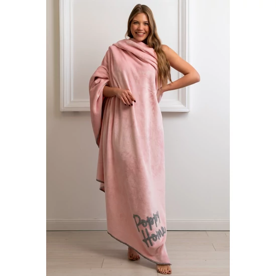 Poppy Hímzett Takaró, Poppy Home Púderrózsa