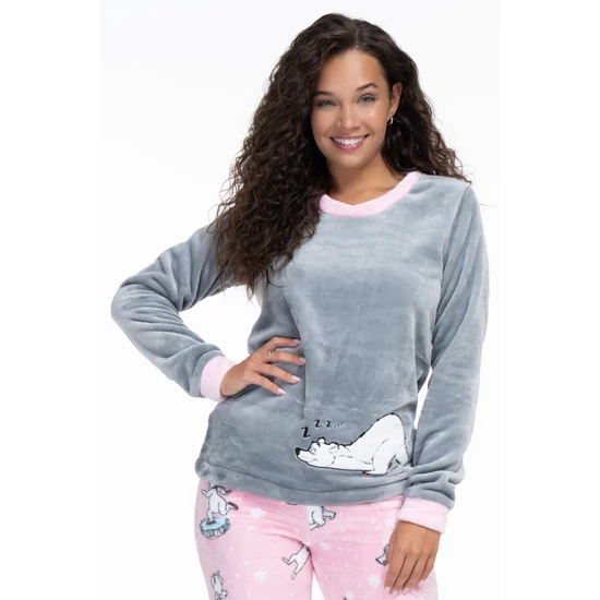 Poppy Nice wellsoft pizsama, Jegesmedve