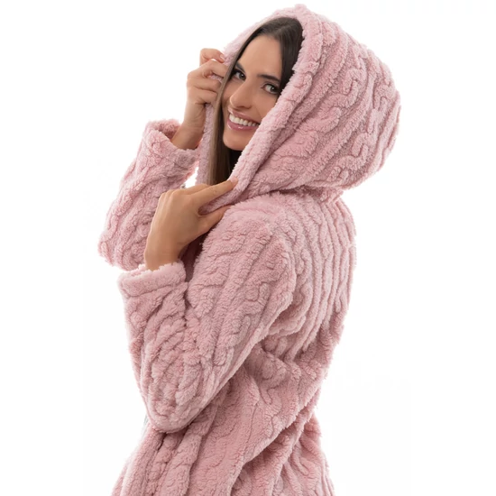 Poppy Borka kabát, Púder csavart