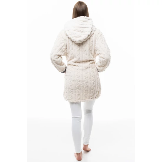 Poppy Chill pulóver, Ekrü csavart