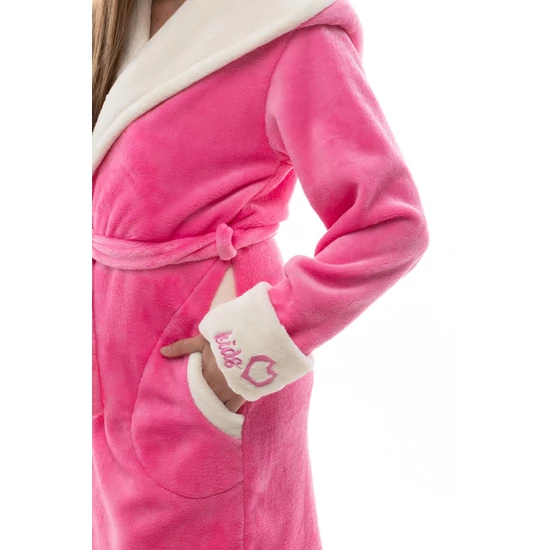 Poppy DK Gyerek Köntös, Poppy Kids, Középpink-ekrü