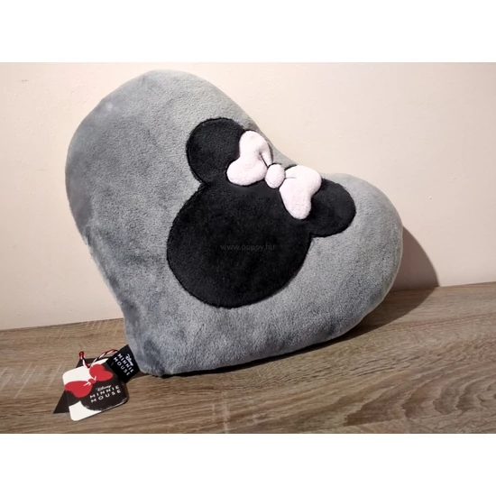 Poppy Hímzett Párna, Minnie Szürke