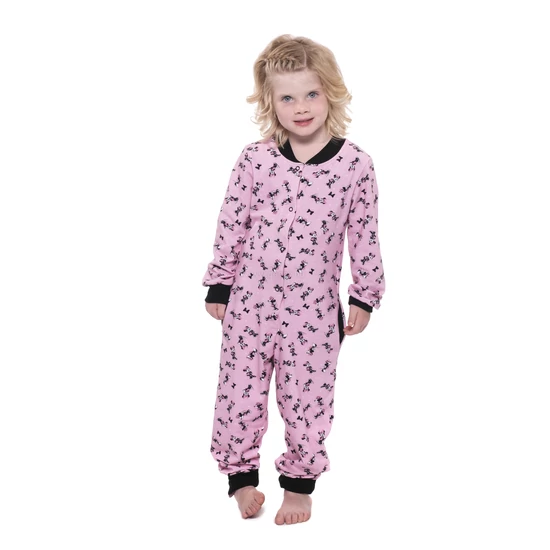 Poppy PEZ Gyerek Minnie mintás Pamut Overál