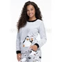 Kép 4/5 - Poppy Nice wellsoft pizsama, Pingvin