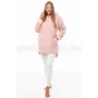 Kép 1/4 - Poppy Chill pulóver, Púder csavart