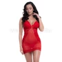 Kép 1/3 - Poppy Sybil Babydoll, Piros tüll