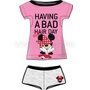 Kép 2/2 - Poppy Aletta Minnie Bad Bow Közép pink Szett